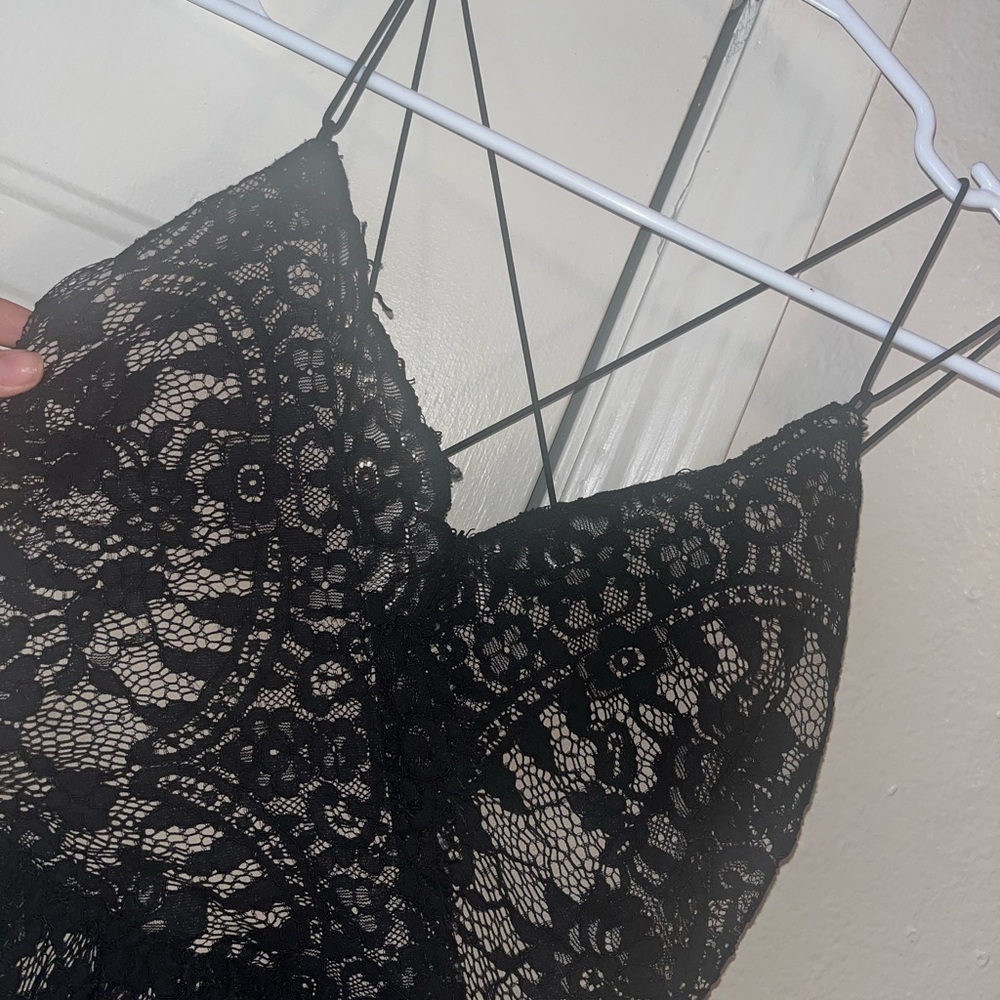 Tobi Black Lace Dress